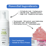 Oily Skin Care Combo – Foaming Face Wash & Oil-Free Gel Moisturizer Gel