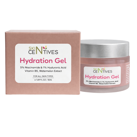 Skin Centives Hydration Gel with 5% Niacinamide & 1% Hyaluronic Acid – 50Ml