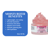 Oily Skin Care Combo – Foaming Face Wash & Oil-Free Gel Moisturizer Gel