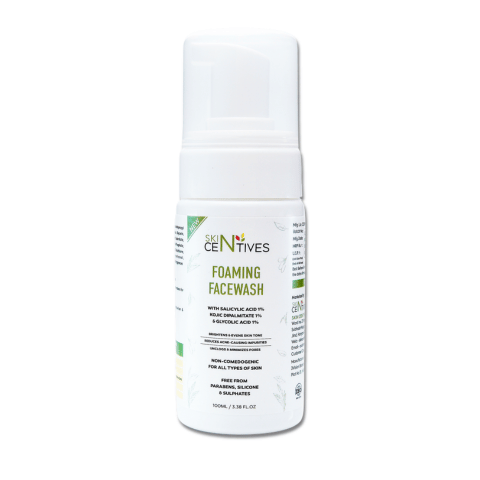 skin centives face wash